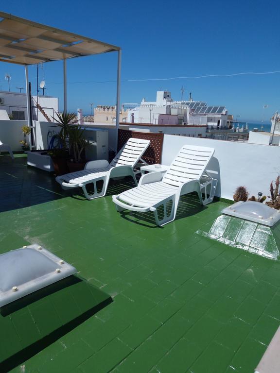 Hostal Gran Capitan Chipiona Exteriör bild